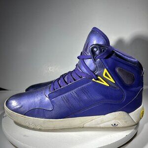 Adidas Originals Roundhouse Mid 2.0 Mens Shoes Size 12 Purple Basketball Sneaker